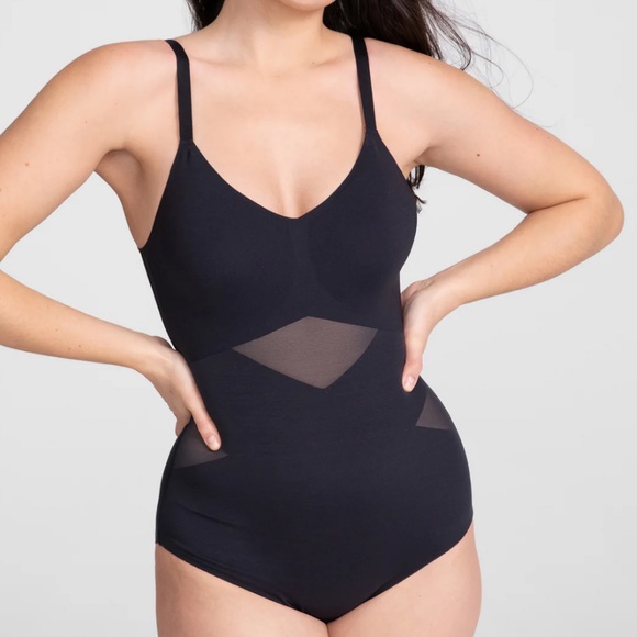 Honeylove cami bodysuit in black size Large